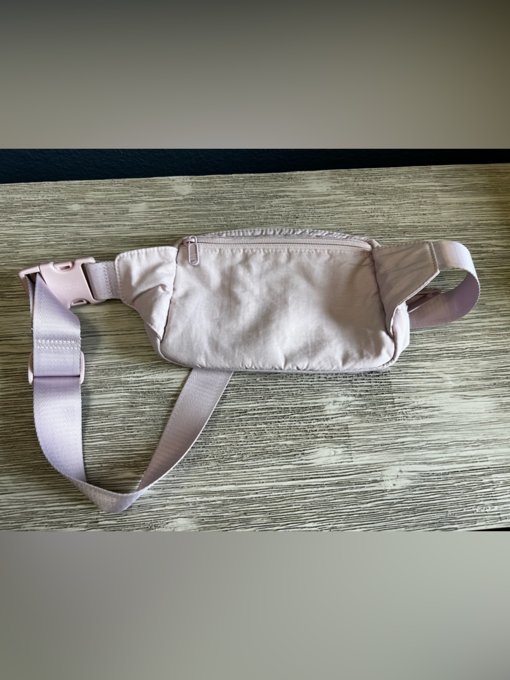 New! PANDER Pale Pink Nylon Pouch with Zipper - Picture 3 of 7